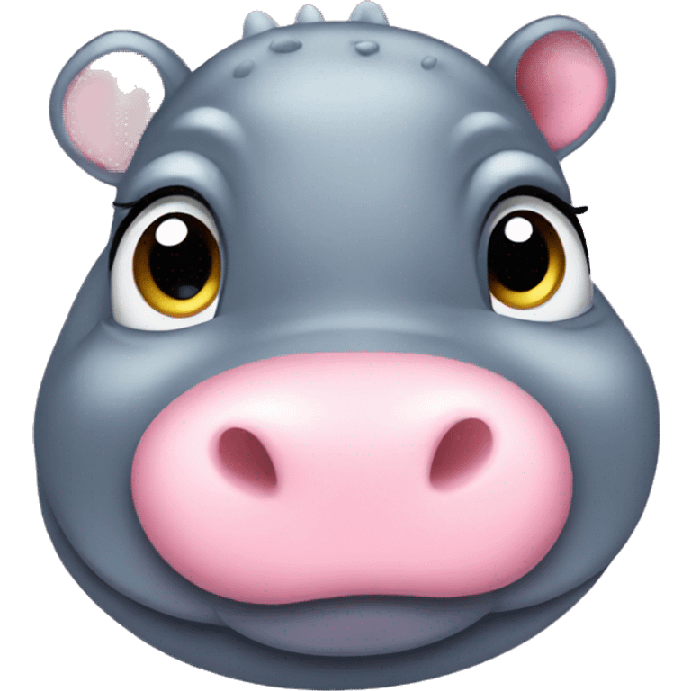 Baby hippo  emoji