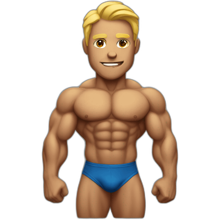 Bodybuilder emoji