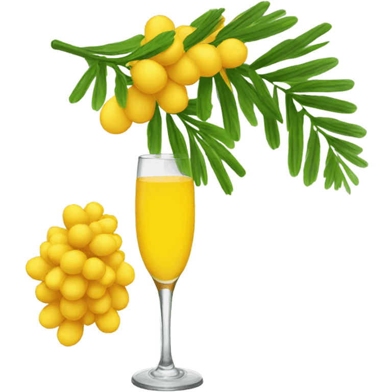 Mimosa emoji