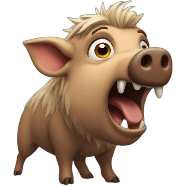 shocked-boar emoji