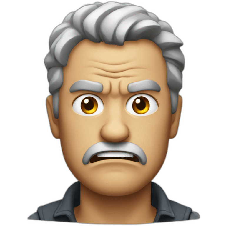 angry man emoji