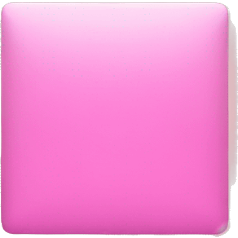 Pink Square plain emoji