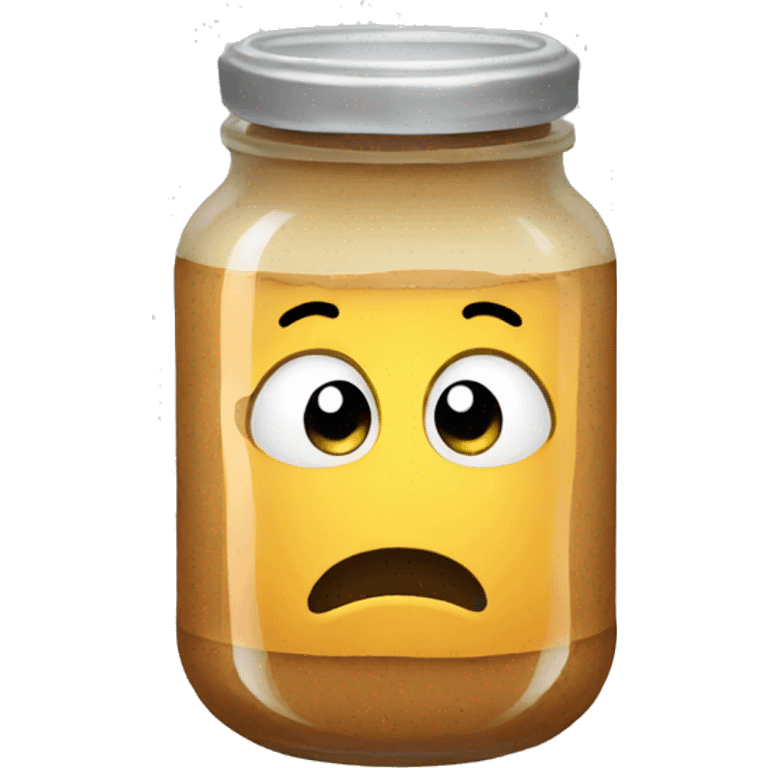 confused sauce jar emoji