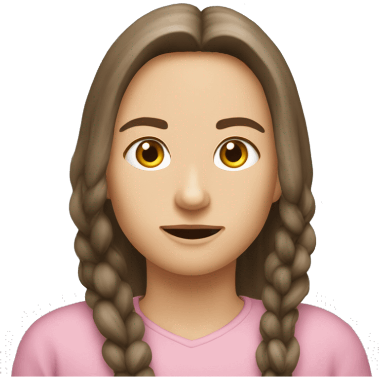 Нежно-розовое сердечко  emoji