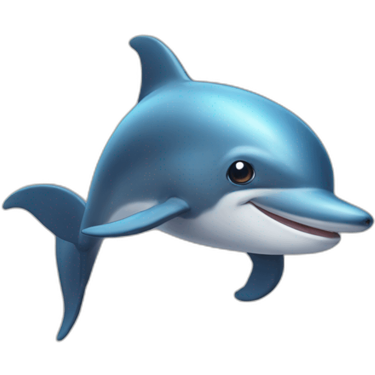 Cat dolphin emoji