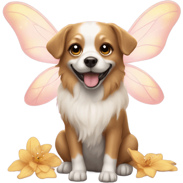 Dog fairy emoji