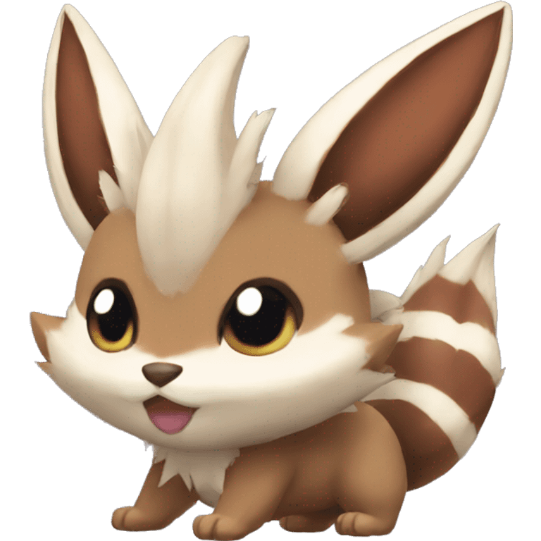 Furret Eevee Zigzagoon emoji