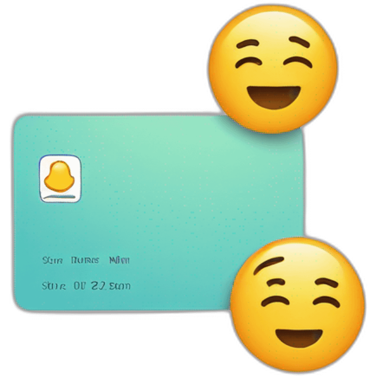 visiting card emoji