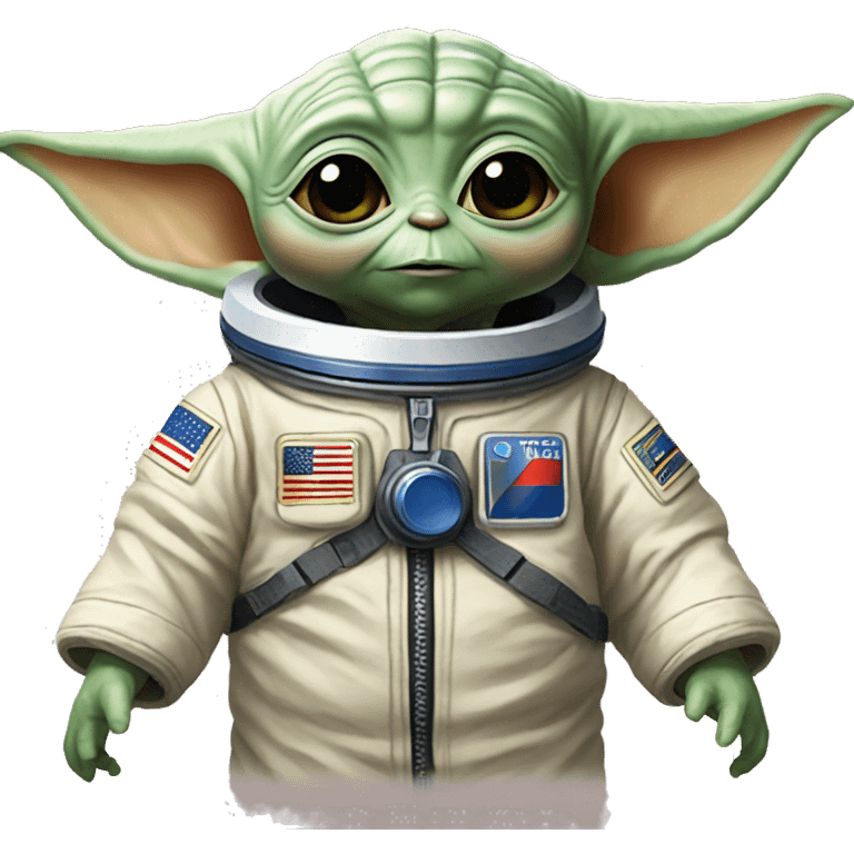 baby yoda is russian astronaut emoji