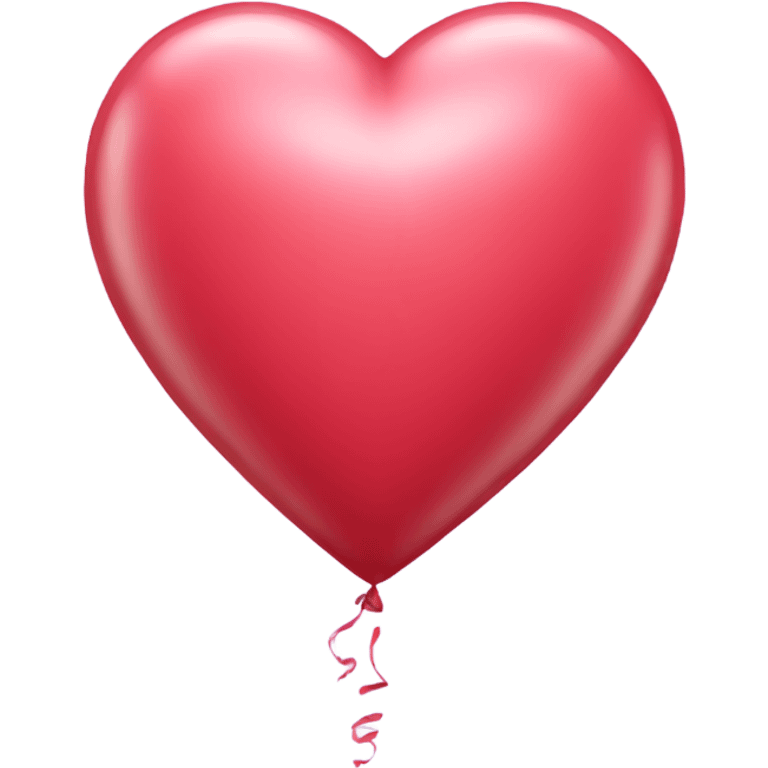 Heart balloon  emoji