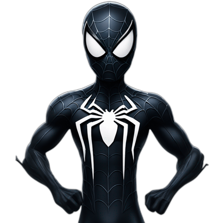 Spider-Man symbiote emoji