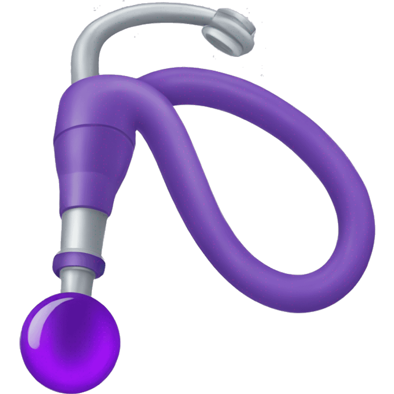 Make a purple Medical stethophonendoscope emoji emoji