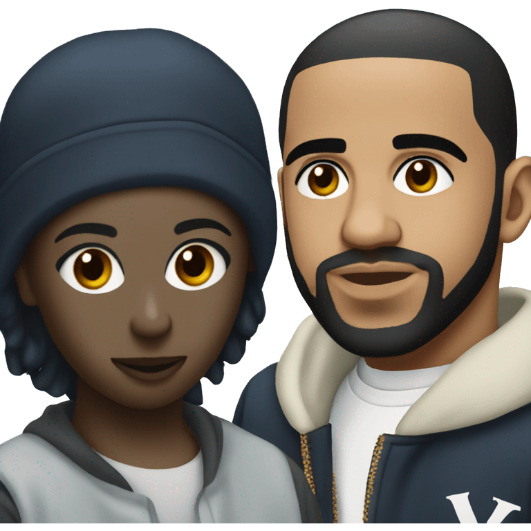 Drake and Kendrick Lamar  emoji