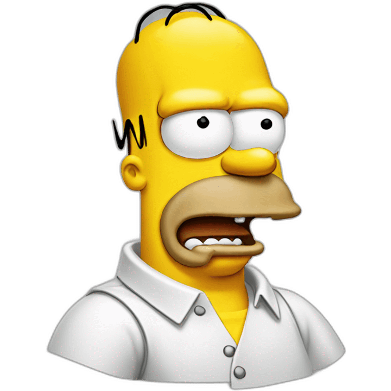 Angry Homer Simpson emoji