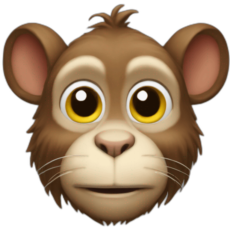 Riggy the rabbit monkey emoji