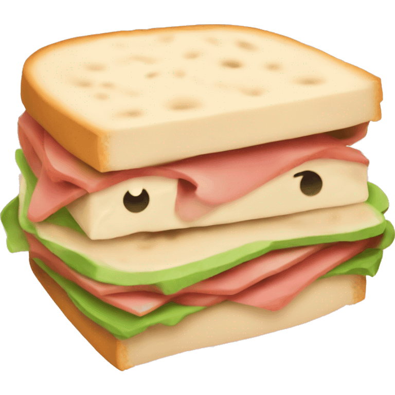 cute sandwich emoji