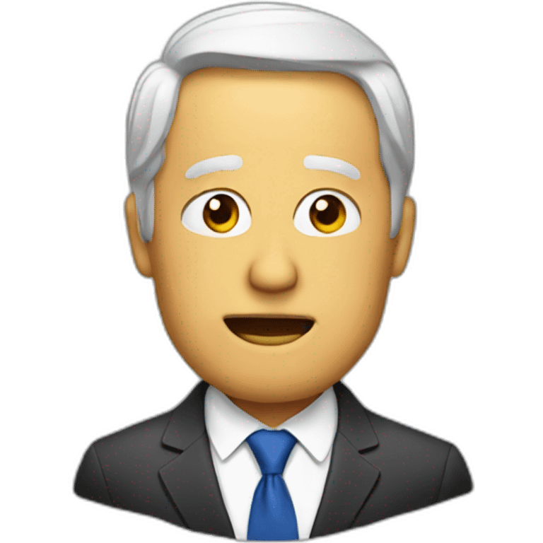 politician talking emoji