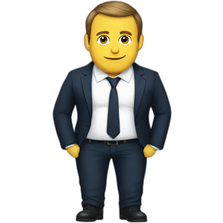 macron pregnant emoji