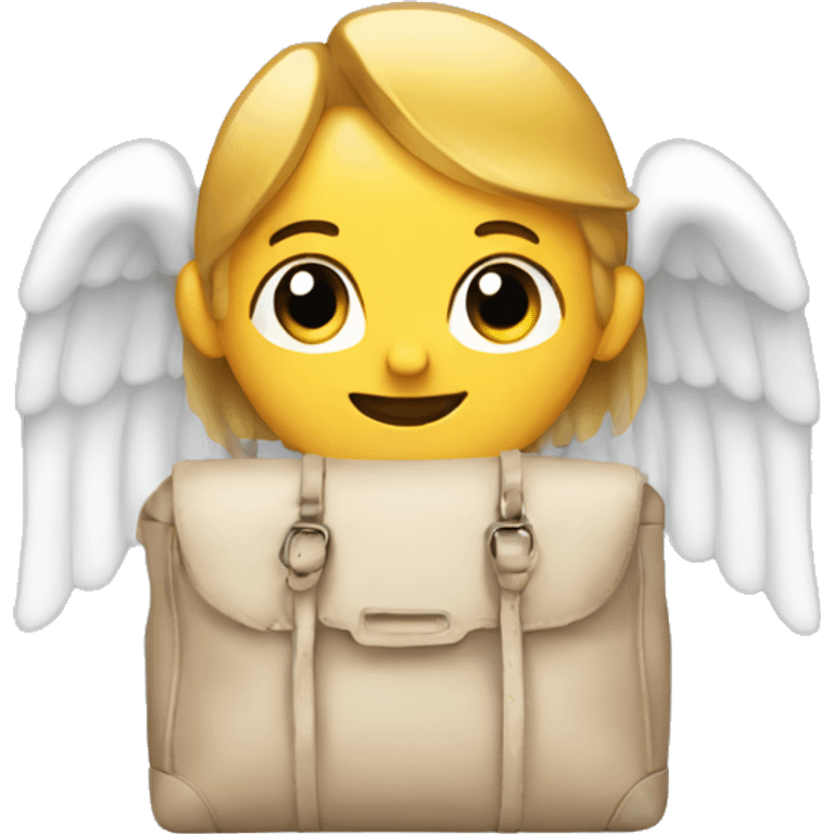 Bag angel emoji