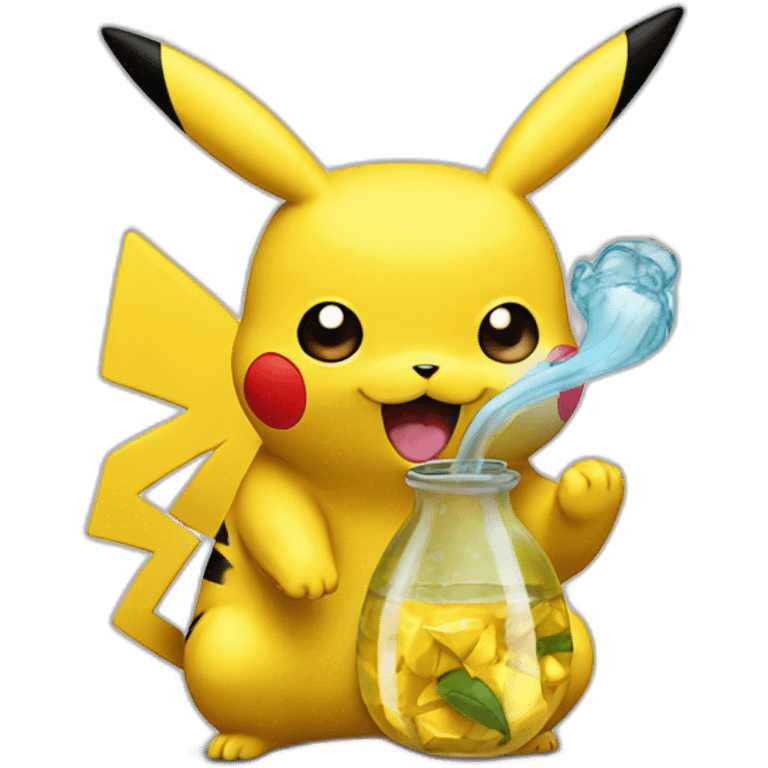 bong pikachu emoji