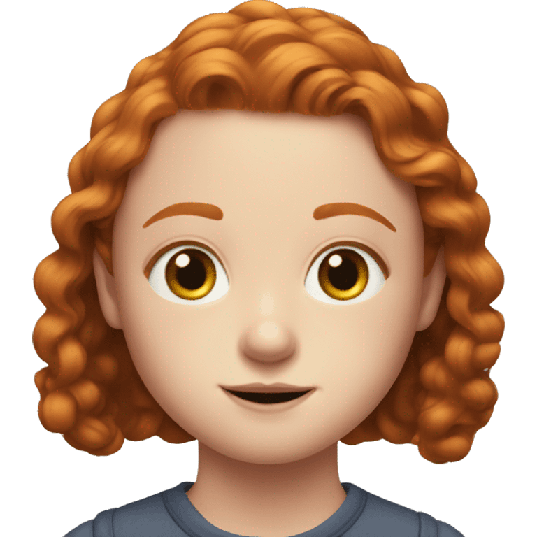 Sadie sink actress ginger  emoji