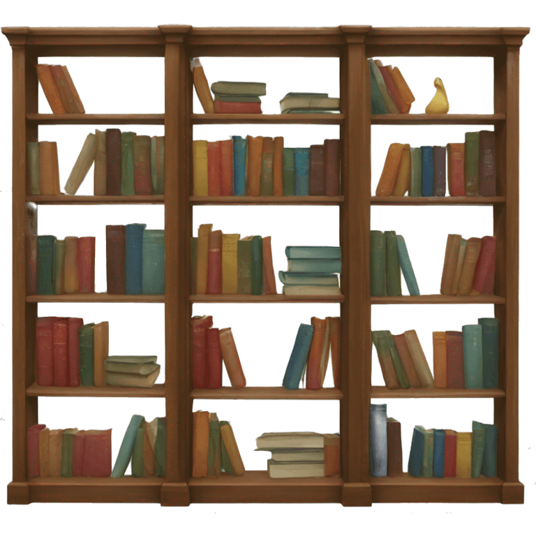 Bookcase emoji