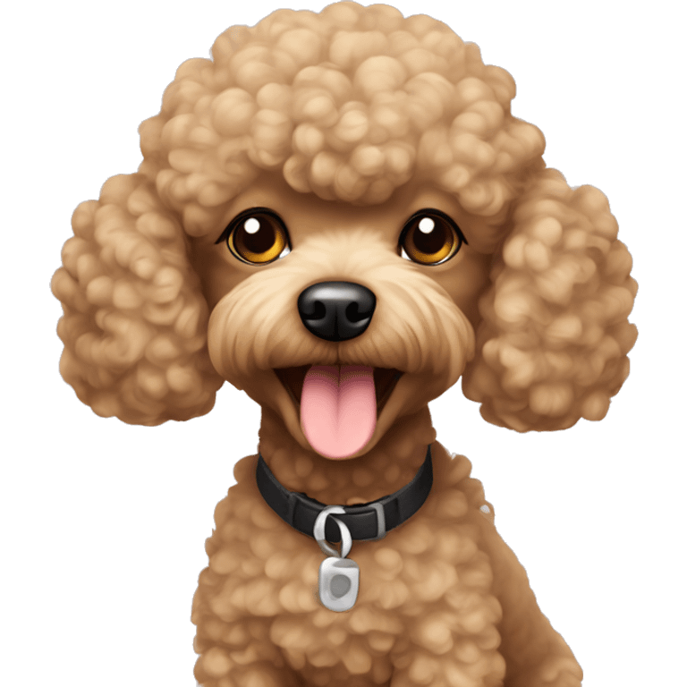 Mohawk Toy Poodle emoji