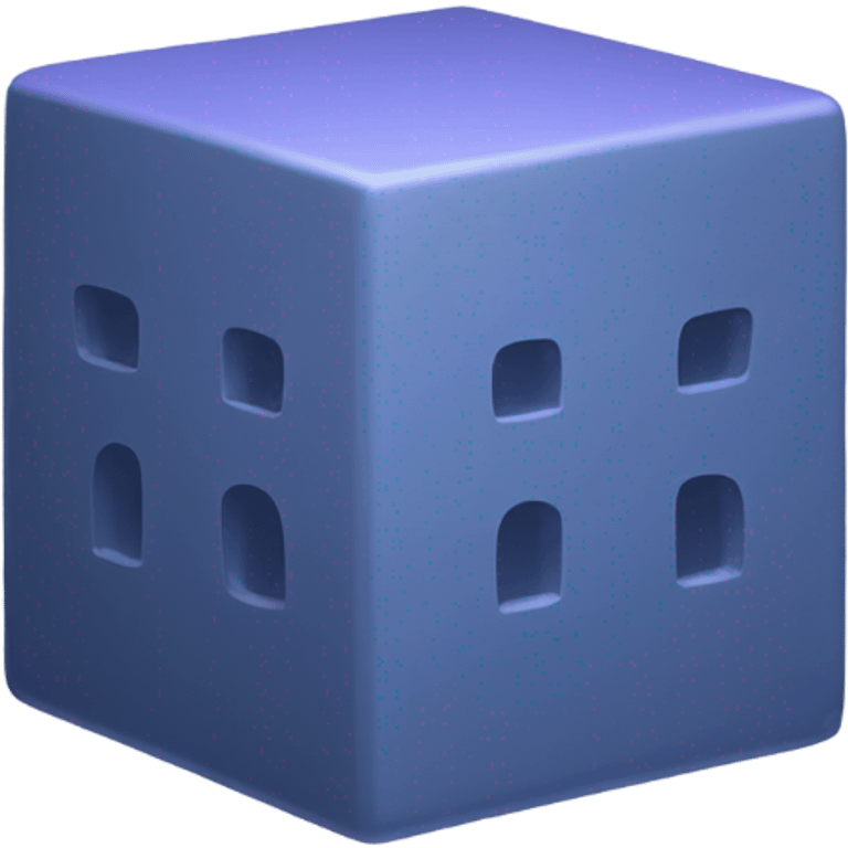 Cube emoji