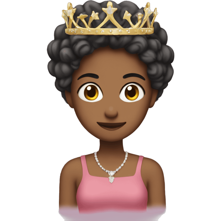 Me with tiara  emoji