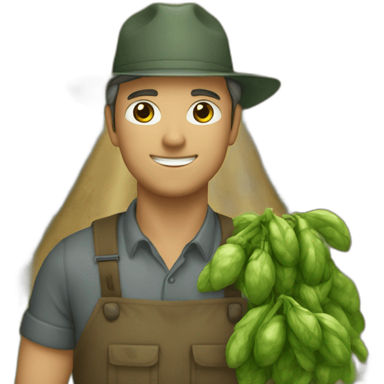 Agricultor y agricultoras emoji