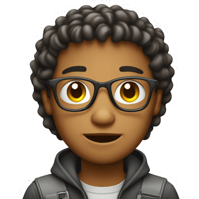 Young web developer with Mac  emoji