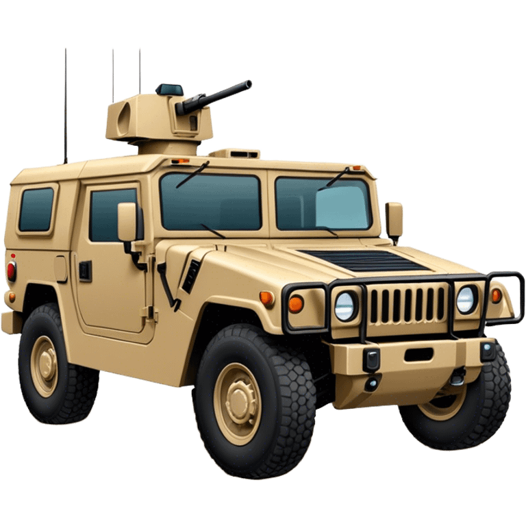 Humvee (HMMWV) (sand colour) emoji