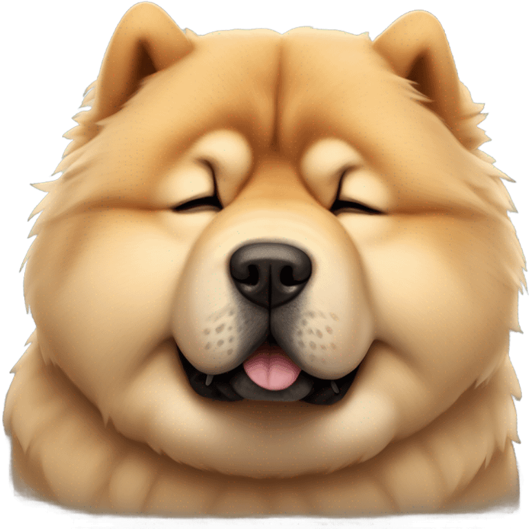 chow chow tired emoji