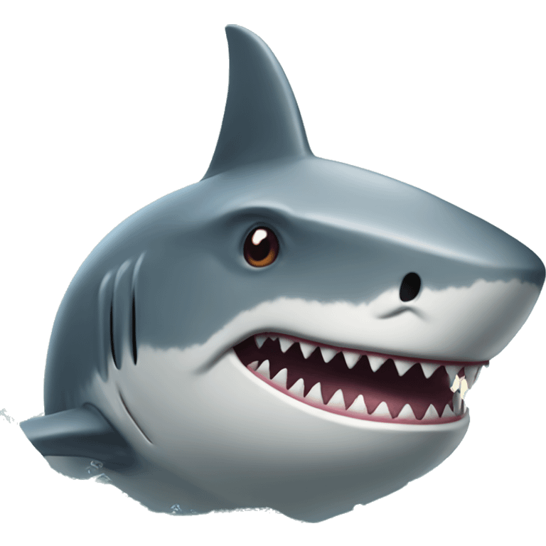 old shark  emoji