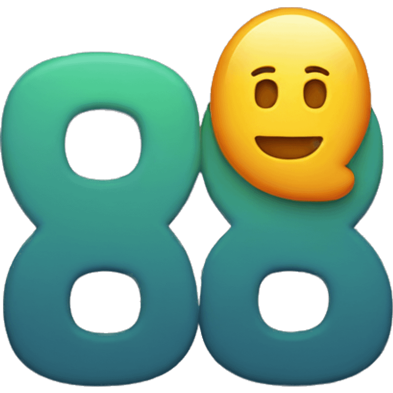 888 logo emoji