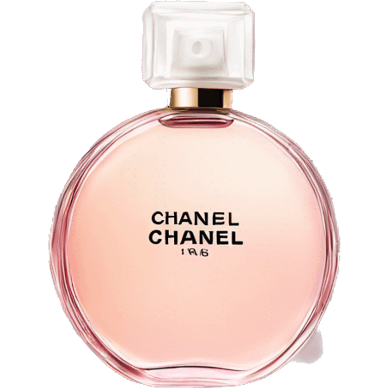 Chanel eau tendre round emoji