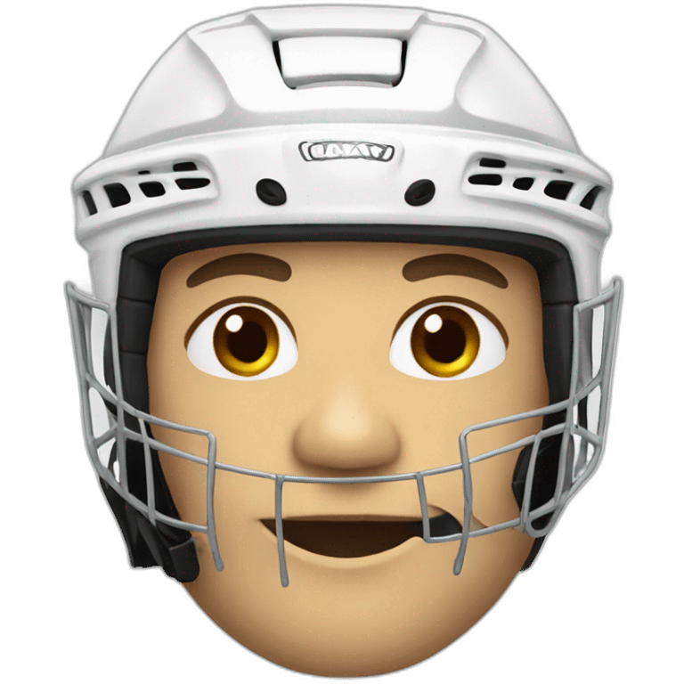 Hockey player emoji