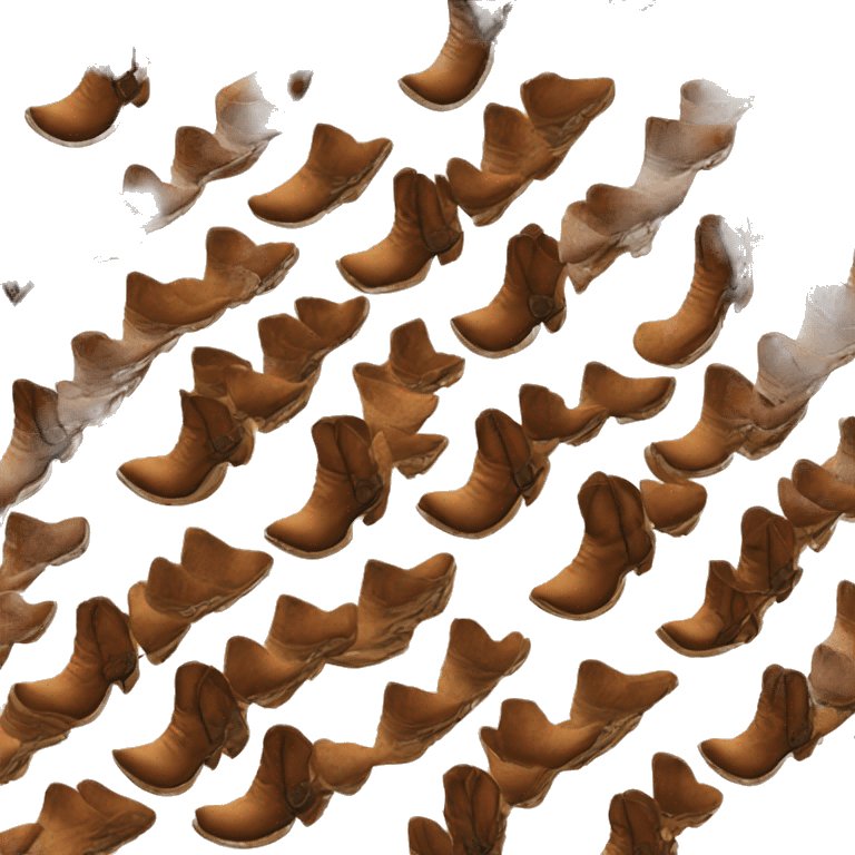 Cowboy boots emoji