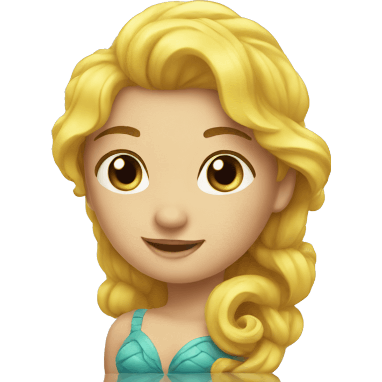 La petite sirene emoji