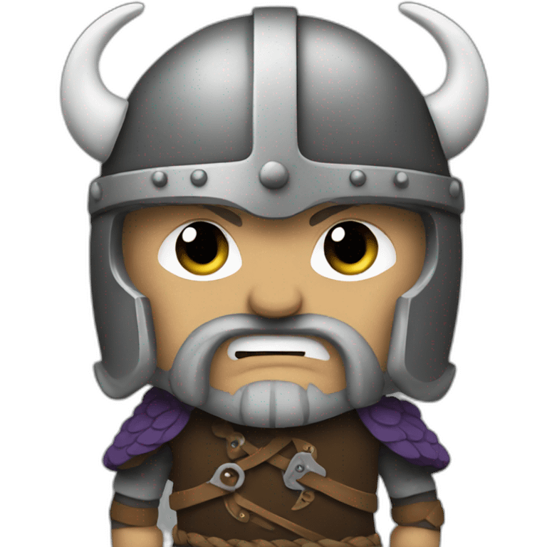 Vikings fighting emoji