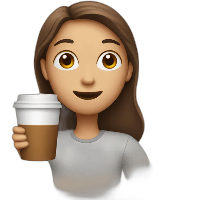 drinking coffee emoji