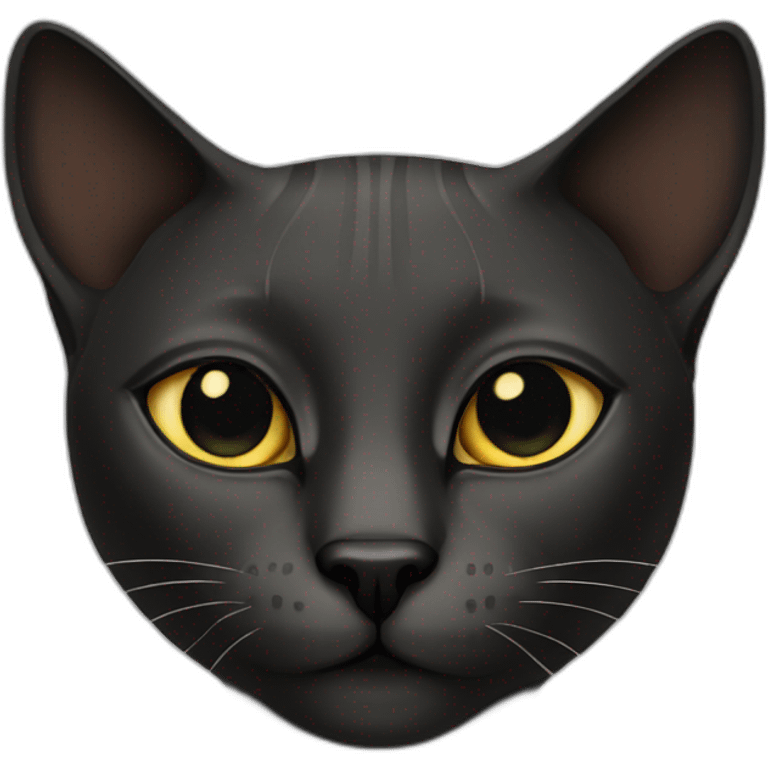 Egyptian cat negro emoji