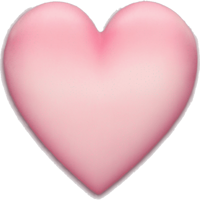 Soft aesthetic pink heart velvet  emoji