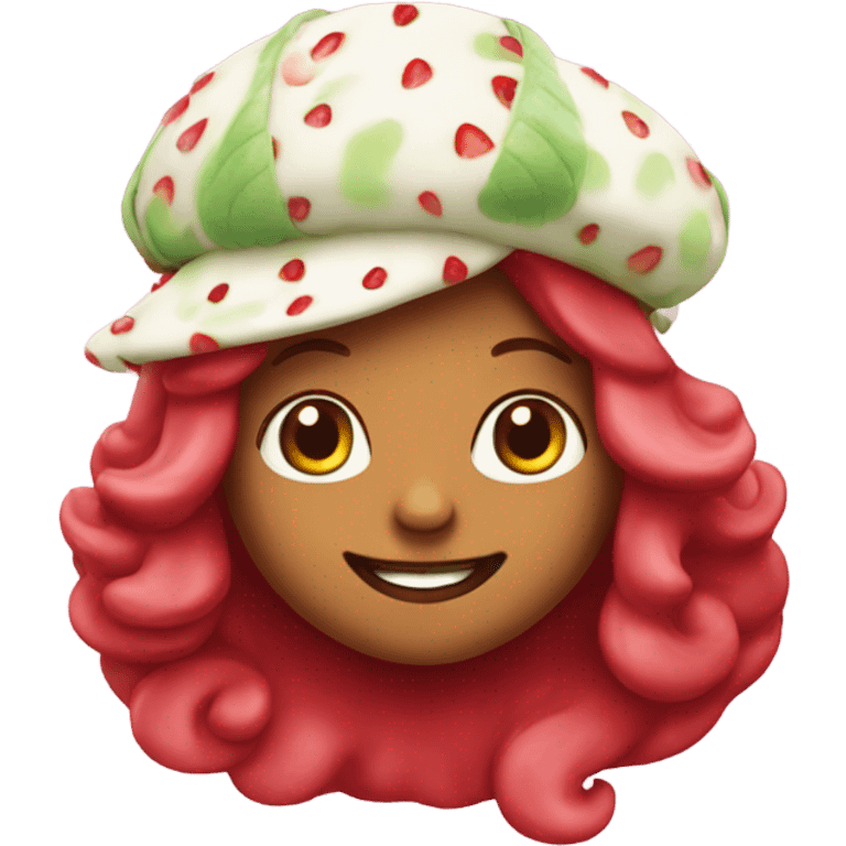 strawberry shortcake emoji