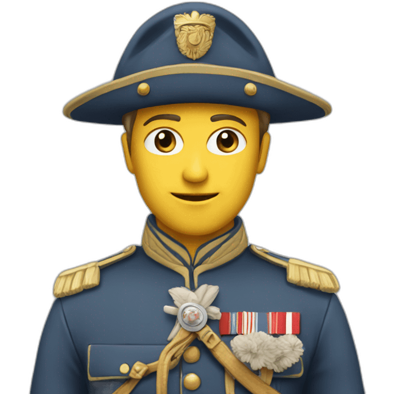 Soldat prière emoji