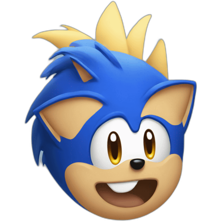 Pregnant Sonic emoji