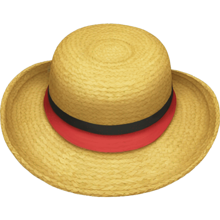 One Piece Straw Hat LOGO emoji