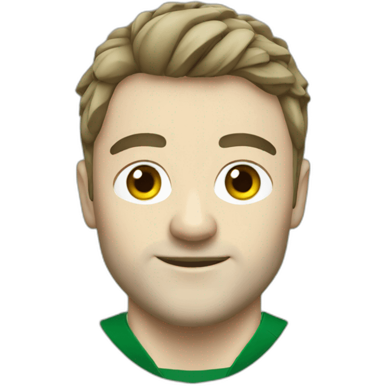 Irish rugby player emoji