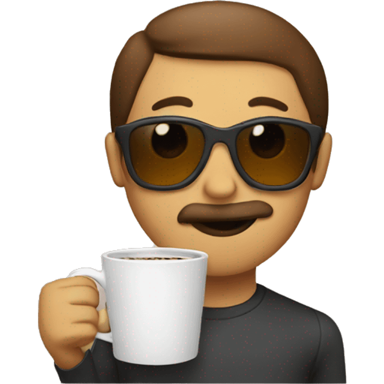 Drinking coffee  emoji