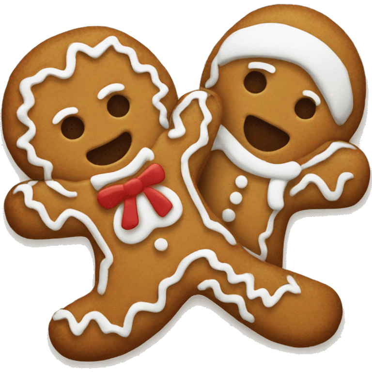 gingerbread cookie emoji